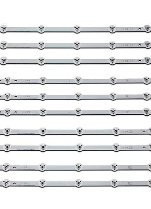 Led підсвітка tv 47" v14 sdrt rev0.8 6 l1-type 6920l-0505a lg 47lb671v 47lb677v 47lb731v 47lb730v 10шт.