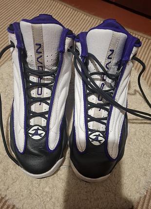 Баскетбольные кроссовки baskets blanches air jordan pro strong « concord panda»
