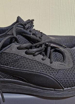 Чорні чоловічі спортивні кросівки puma (оригінал), розмір 41.