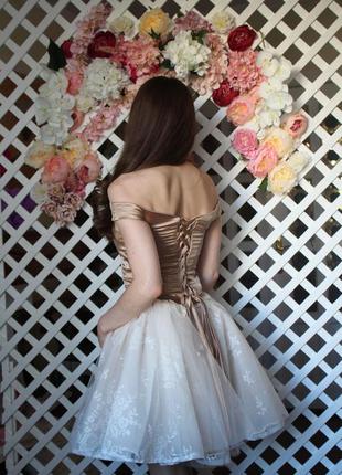 Вишукане вечірнє плаття для особливого випадку в стилі sherri hill ♥ плаття на випускний ♥4 фото