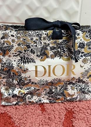 Оригинальный подарочный пакет dior 5