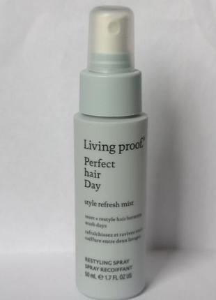 Living proof style refresh mist освежающий спрей 50 мл 3