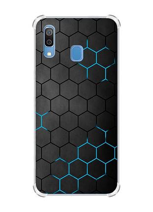 Чохол з потовщеними кутами на samsung galaxy a30 (2019) / a20 (2019) :: фон соти (принт 359)