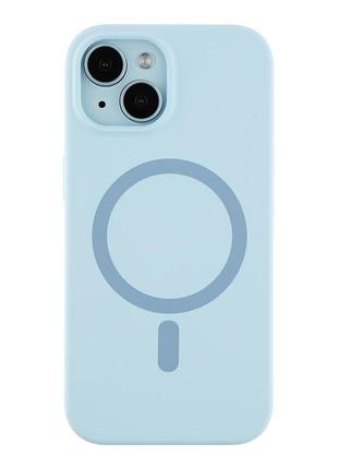 Чехол накладка glow silicone case with magsafe для apple iphone 15 панель-накладка для телефона магнитная