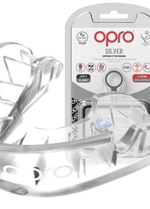 Капа opro silver доросла (вік 11+) clear (art.102502006)