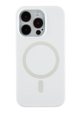 Чехол накладка glow silicone case with magsafe для apple iphone 14 pro панель-накладка для телефона магнитная