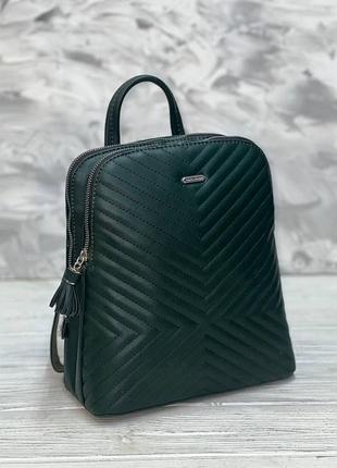 Рюкзак david jones 6146-2 зелений