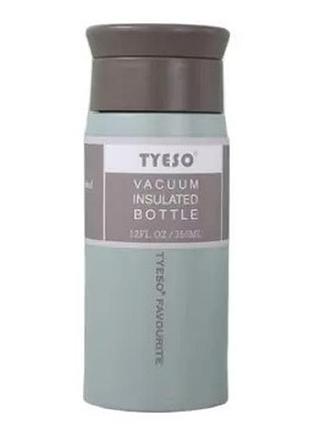 Термос, термокружка tyeso 350 мл із нержавіючої сталі olive