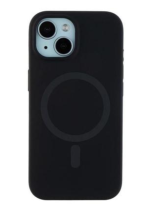 Чехол накладка glow silicone case with magsafe для apple iphone 15 панель-накладка для телефона магнитная