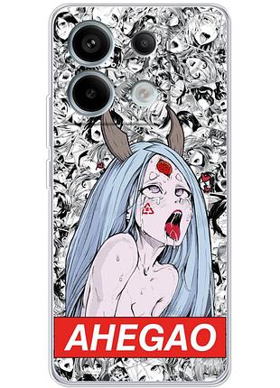 Чехол силиконовый с картинкой на xiaomi redmi note 13 5g (аниме, anime)