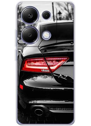 Чехол силиконовый с картинкой на xiaomi redmi note 13 pro 4g (машина, audi a7)