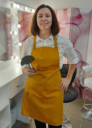 Фартух для перукаря nibano золотий