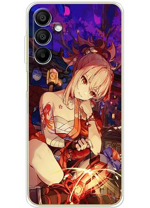 Чохол силіконовий з картинкою на samsung galaxy a15 5g (a155) (аніме, anime)