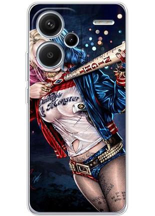 Чохол силіконовий з картинкою на xiaomi redmi note 13 pro plus 5g (харли квинн, harley quinn)