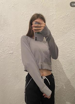 Спортивна кофтинка через палець