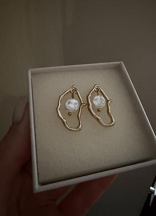 Сережки з перлинами 6