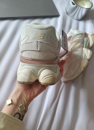 Кроссовки new balance 9060 beige 10