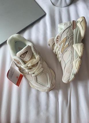 Кроссовки new balance 9060 beige 5