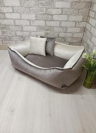 Лежанка "comfort" (лежак) для тварин кошек та собак 800, 600