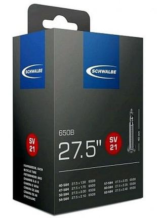 Камера schwalbe 27,5" x 1.5 / 2,40 sv presta 40мм (des008)