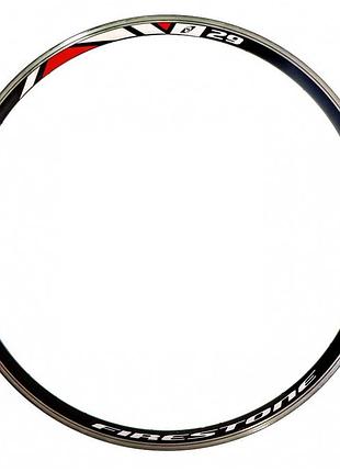 Обод 26" firestone 32шп, черный (rim-26-083)