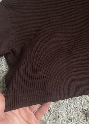 Топ гольф кофта рубчик h&m m 3