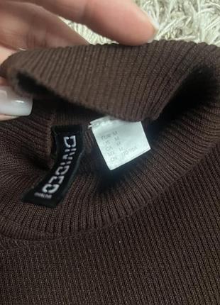Топ гольф кофта рубчик h&m m 2