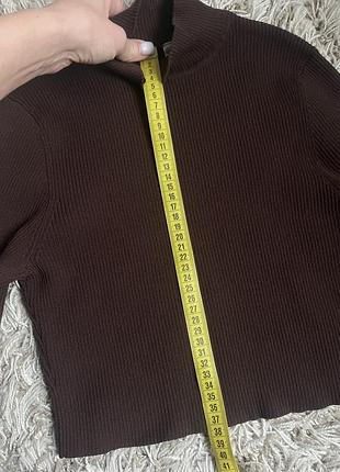 Топ гольф кофта рубчик h&m m 4