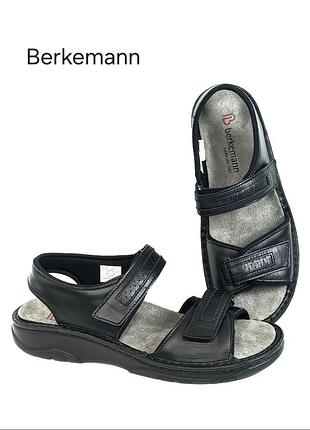Кожаные ортопедические сандалии berkemann fabian оригинал 4