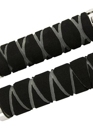 Грипсы progrip super light foam 127мм, черный / серый (chw226)