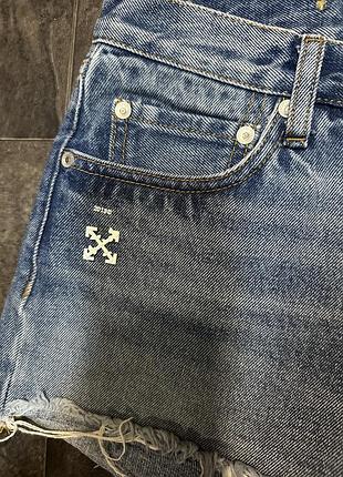 Off white 🔥🔥шорты джинсовые 3