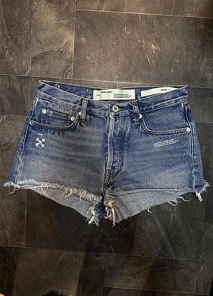Off white 🔥🔥шорты джинсовые 2
