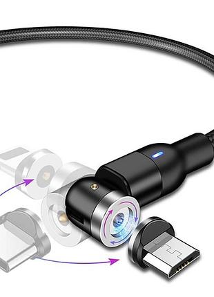 Магнитный кабель suntaiho 540 microusb 1м black