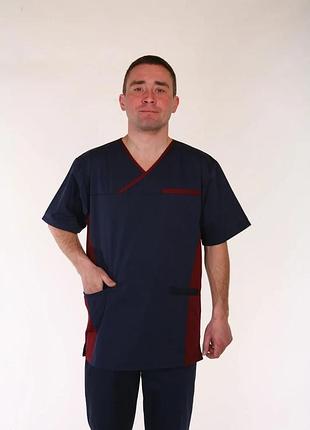 Хирургический мужской медицинский костюм 56