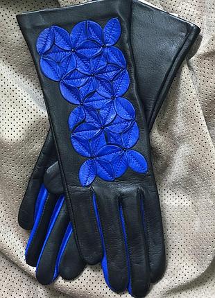 Перчатки женские без подкладки 7.5"/20 см