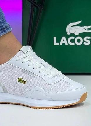 Кросівки чоловічі lacoste люкс