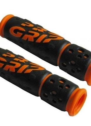 Грипсы progrip 953 gel черный / оранжевый (cc95385)