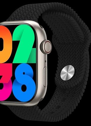 Хит! смарт часы серии 9 amoled 45 мм smart watch series 9 pro gen.2 apple black