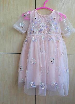 Сукня з вишивкою so cute на 1,5 роки
