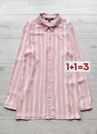 1+1=3 🎁легкая рубашка в полоску от bonmarche