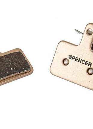 Тормозные колодки spencer для shimano deore металлические (ham643)