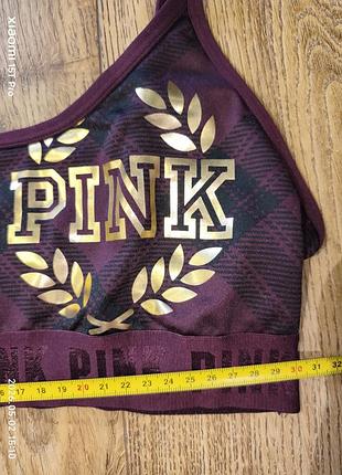 Спортивный бюстгальтер victoria's secret pink sport bra ultimate размер м (в80,c75,d75,a80) 3