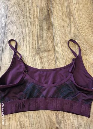 Спортивный бюстгальтер victoria's secret pink sport bra ultimate размер м (в80,c75,d75,a80) 4