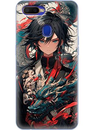 Чехол силиконовый с картинкой на oppo a5s (аниме, anime)