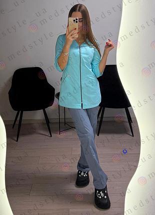 Женский медицинский костюм коттон 54