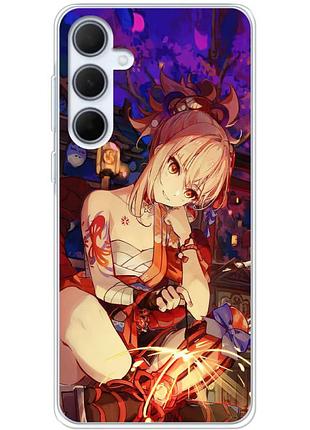 Чохол силіконовий з картинкою на samsung galaxy a35 5g (a356) (аніме, anime)
