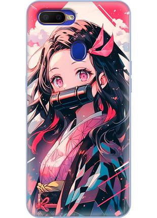 Чохол силіконовий з картинкою на oppo a12 (аніме, anime)