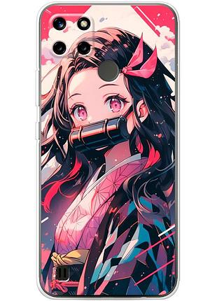 Чохол силіконовий з картинкою на realme c25y (аніме, anime)