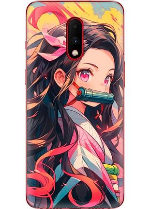 Чохол силіконовий з картинкою на oneplus 7 (аніме, anime)