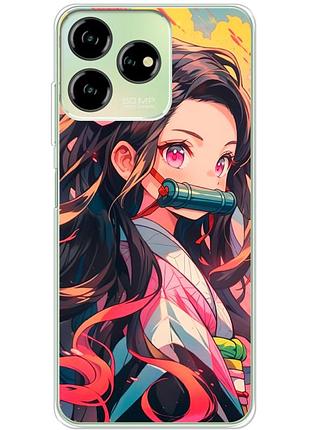 Чохол силіконовий з картинкою на zte blade v50 design 4g (аніме, anime)